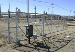 electric gates commercial property security